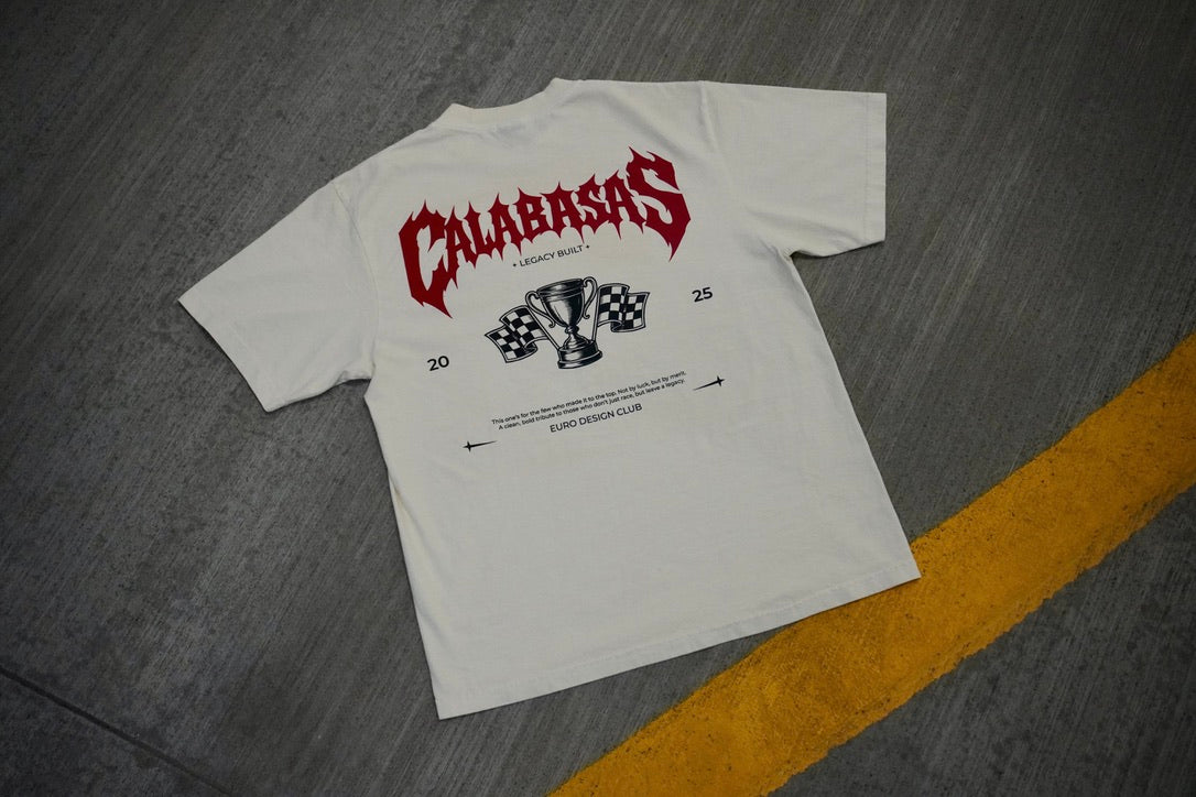 Calabasas Creme Tee