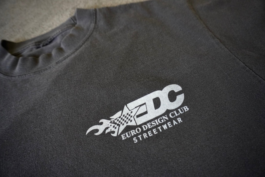 Paddock Club Shadow Black signature Tee