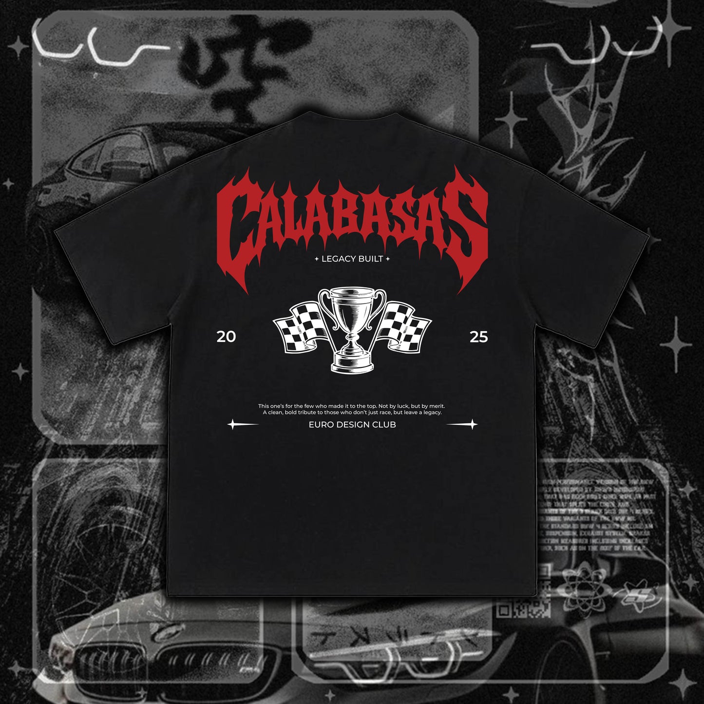 Calabasas Shadow black Tee